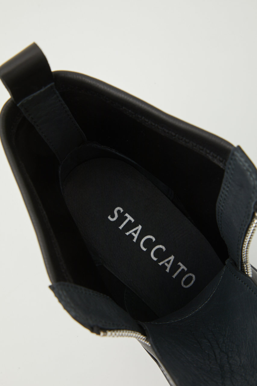 STACCATO(スタッカート)｜ミルキーIラインzipブーツ/ブラック の通販