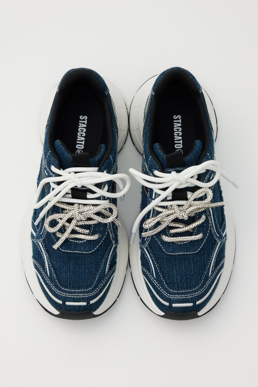 STACCATO(スタッカート)｜ドルチェダブルリボンボリュームスニーカー