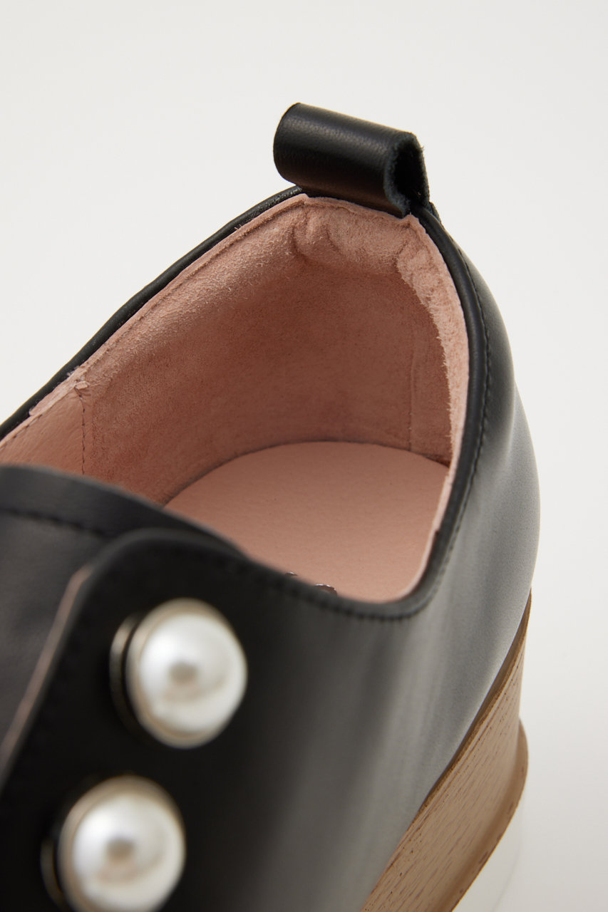 STACCATO スタッカート メイジーパールプラットフォームシューズ 24.5 STACCATO(スタッカート)｜メイジーパールプラットフォーム