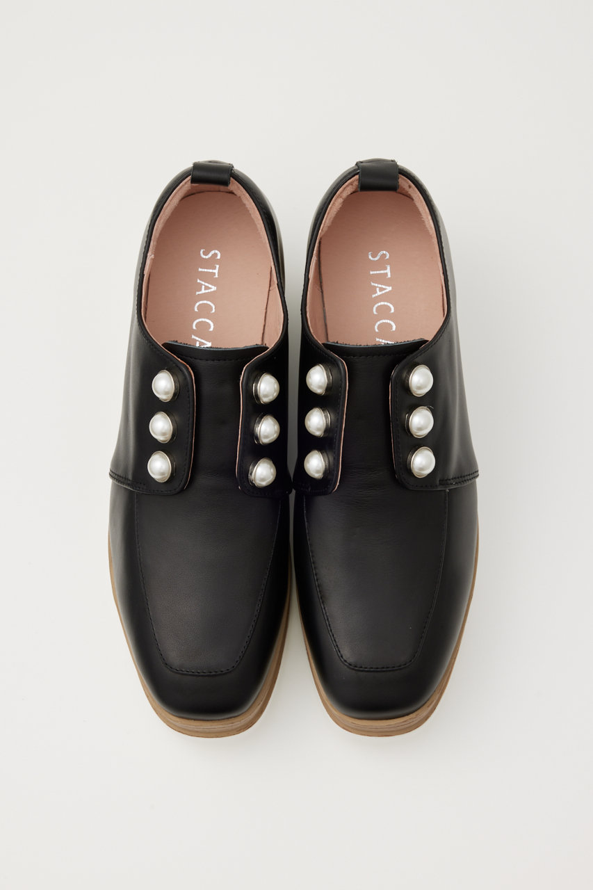 STACCATO スタッカート メイジーパールプラットフォームシューズ 24.5 STACCATO(スタッカート)｜メイジーパールプラットフォーム