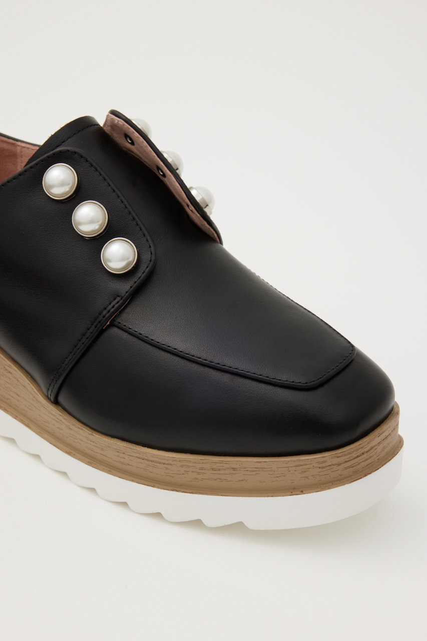 STACCATO(スタッカート)｜メイジーパールプラットフォーム/ブラック の