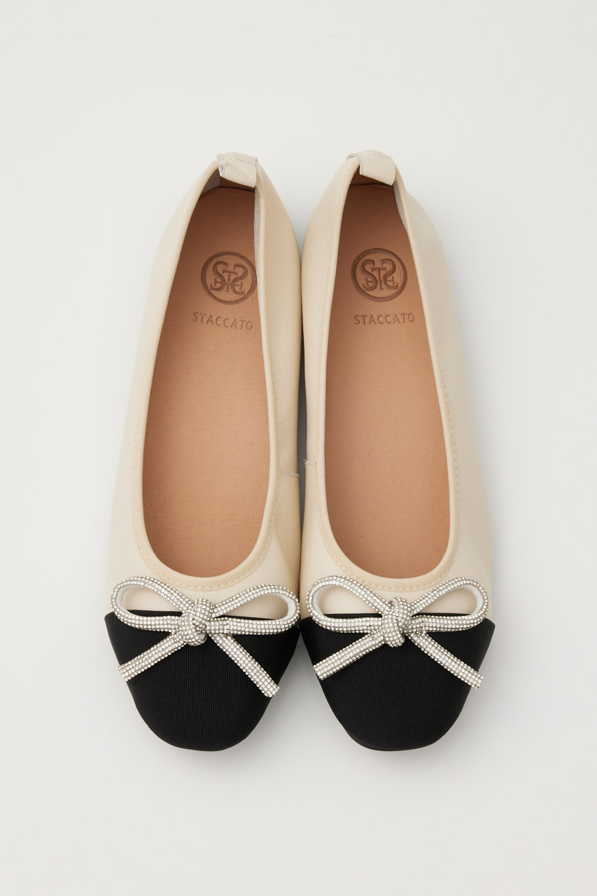 STACCATO(スタッカート)｜エリーゼバレエシューズ/柄ホワイト の通販