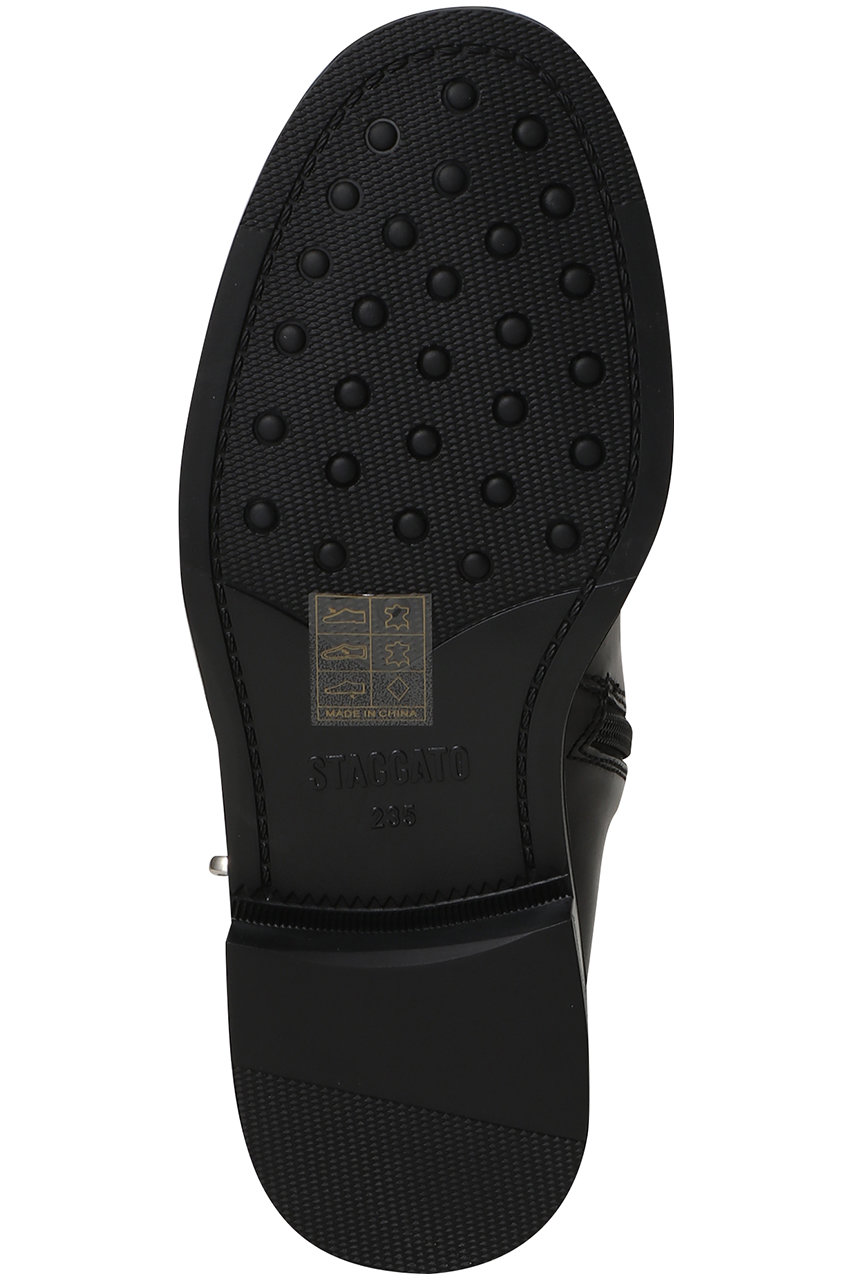 STACCATO(スタッカート)｜スタイルベルトロングブーツ/ブラック の通販