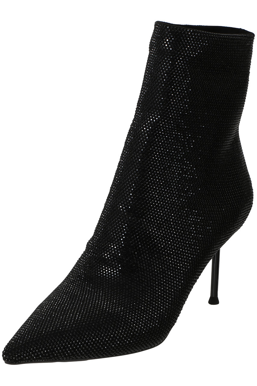 STACCATO(スタッカート)｜エレガントリーフィットブーツ/柄ブラック の