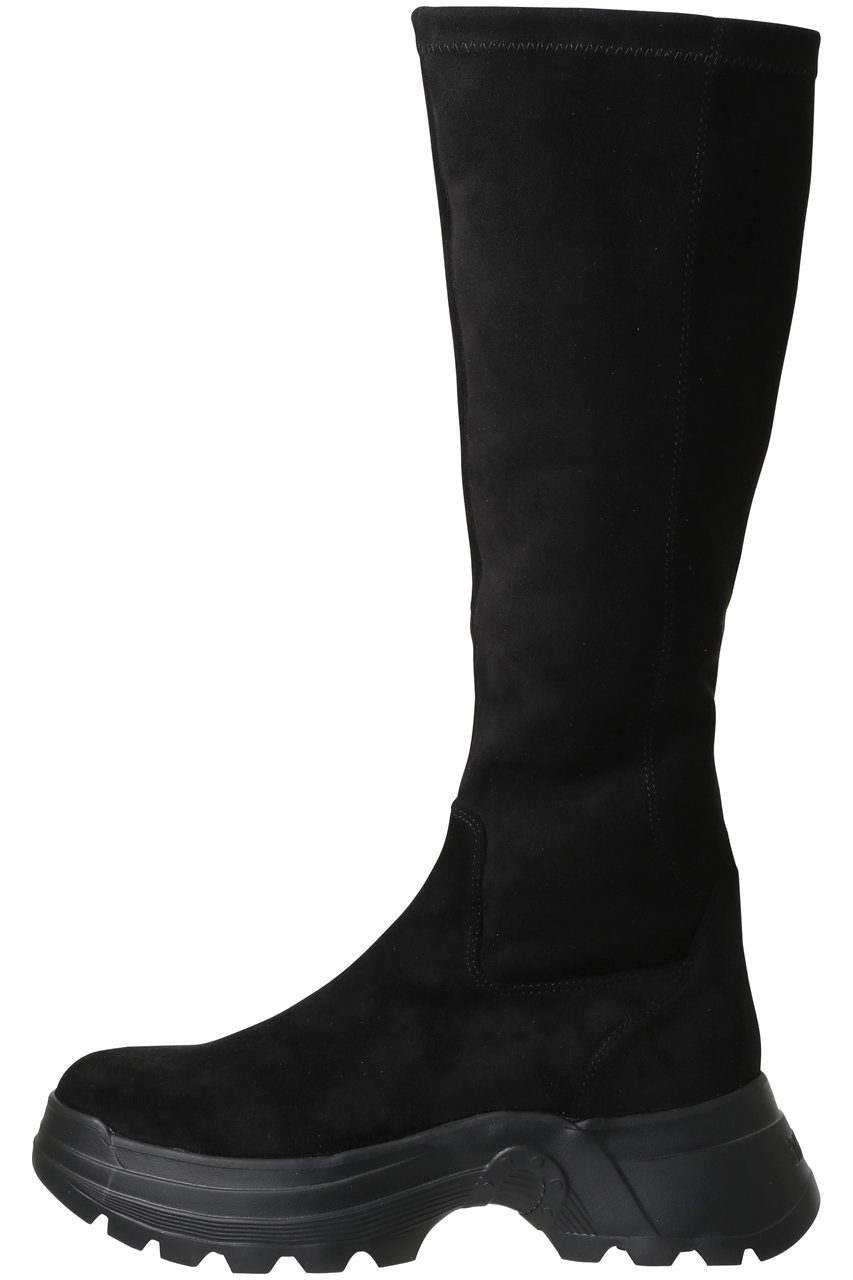 スタッカート/STACCATOのネローストレッチヒートニーブーツ(Dブラック/350IA125-5545)