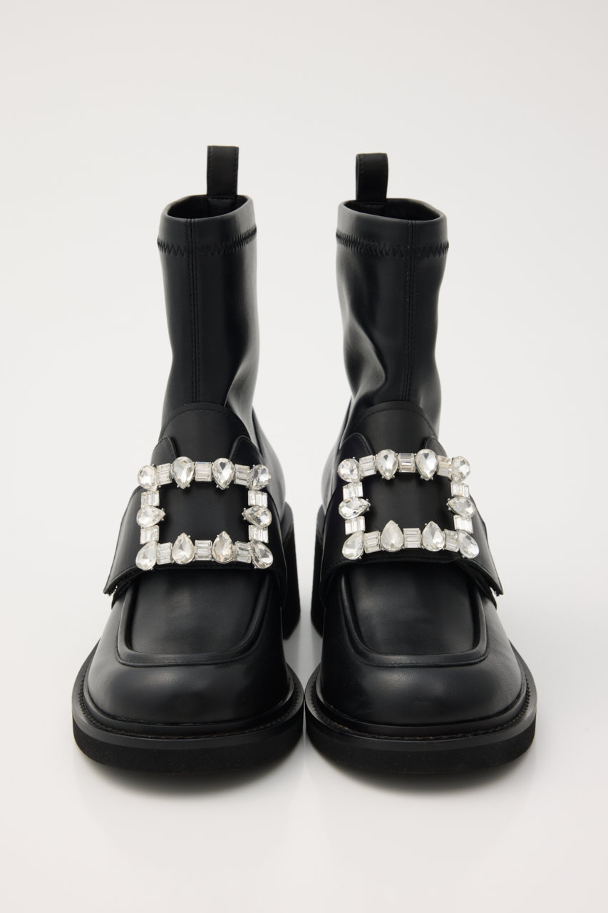 STACCATO(スタッカート)｜エルラストレッチコンビブーツ/ブラック の