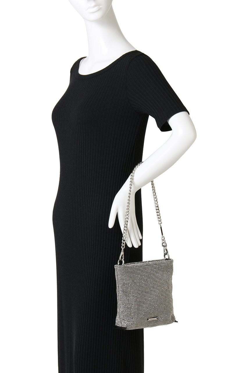 ■新品同様■ STACCATO スタッカート レザー チェーン 2WAY クロスボディ ハンドバッグ ショルダー 斜め掛け ブロンズ系 FR4942 □新品同様□ STACCATO スタッカート レザー チェーン 2WAY クロス