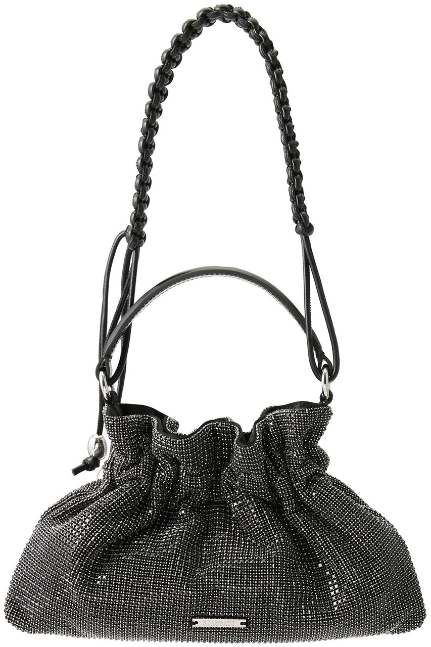 スタッカート/STACCATOのルーチェギャザーバッグ(ブラック/350IA255-5535)