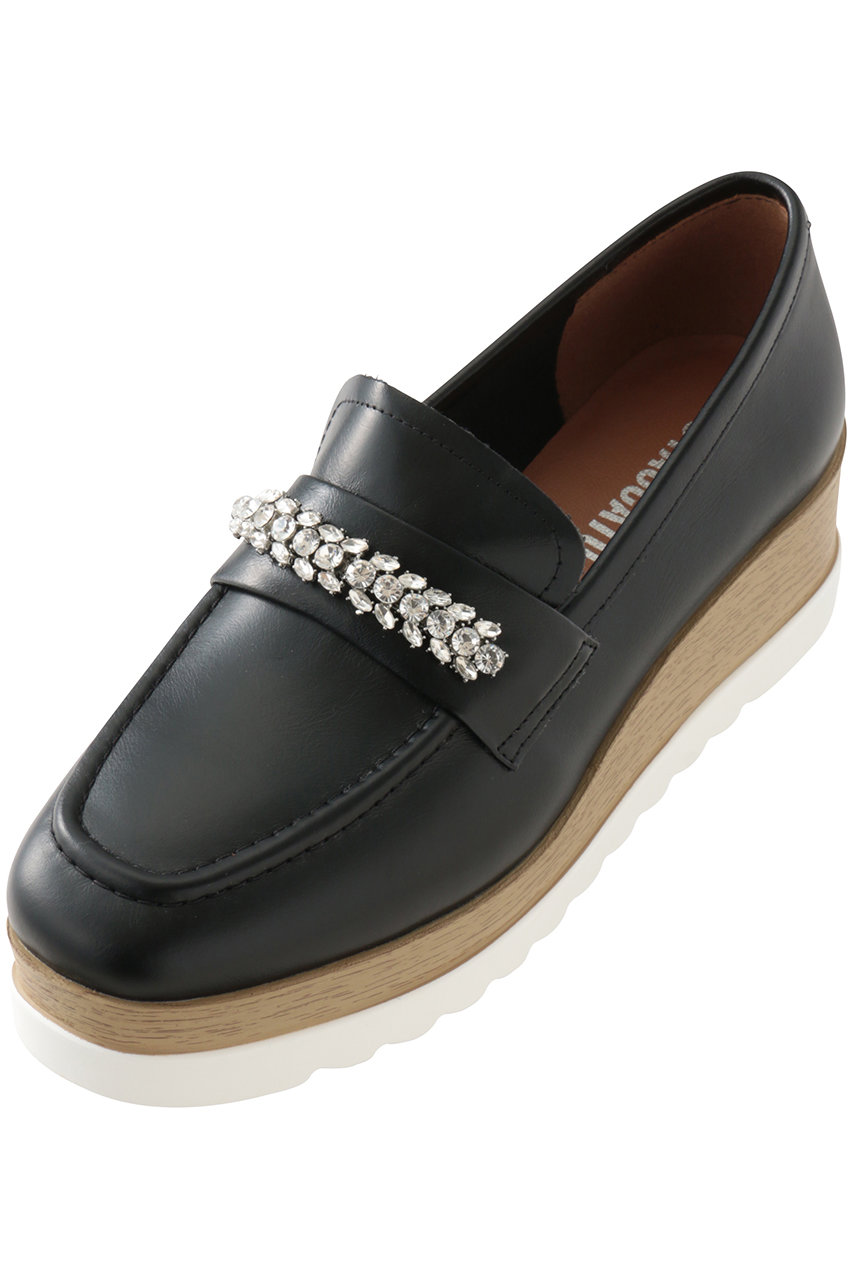 スタッカート/STACCATOのオーリンベルトプラットフォーム(ブラック/350JS148-8270)