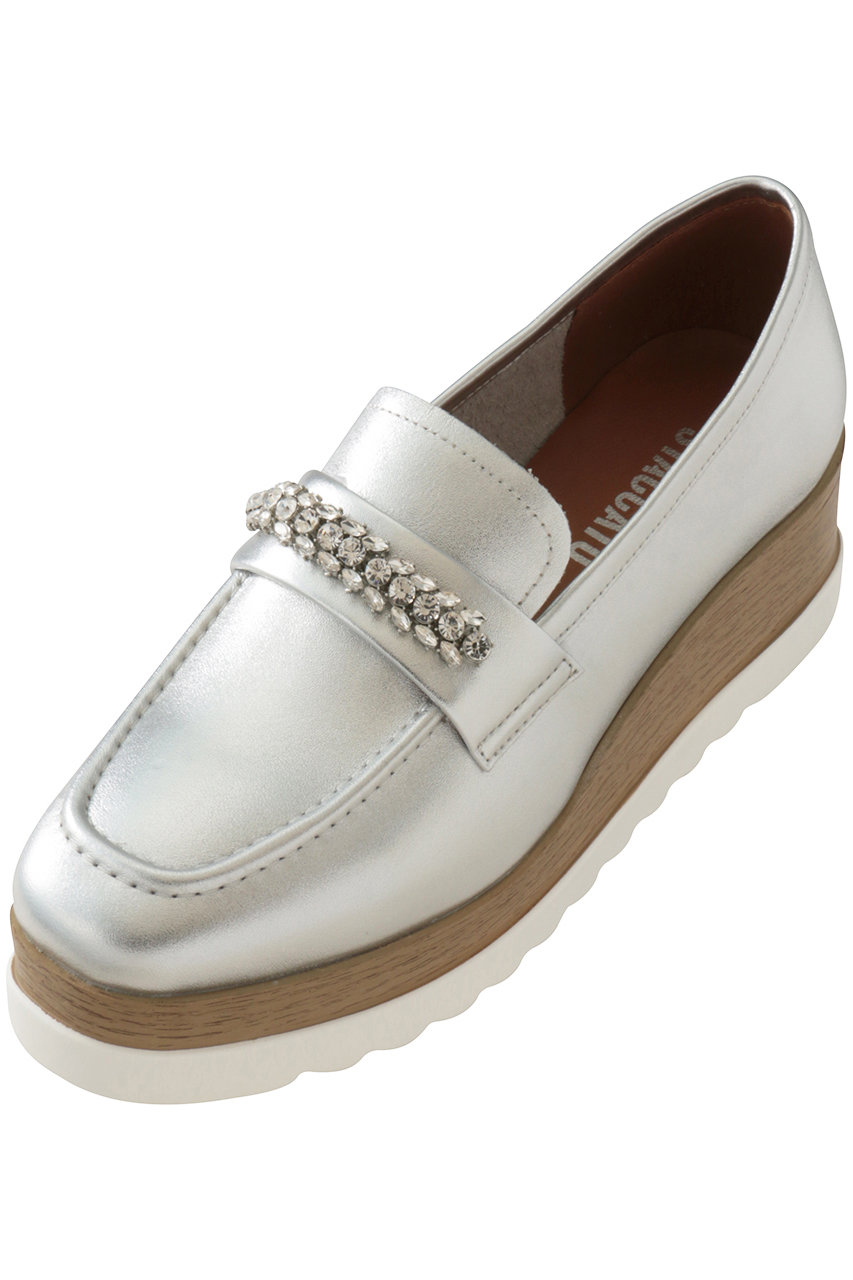 スタッカート/STACCATOのオーリンベルトプラットフォーム(シルバー/350JS148-8270)