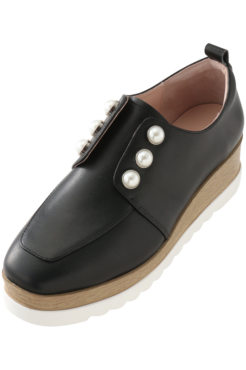 スタッカート/STACCATOのメイジーパールプラットフォーム(ブラック/350JS148-8020)