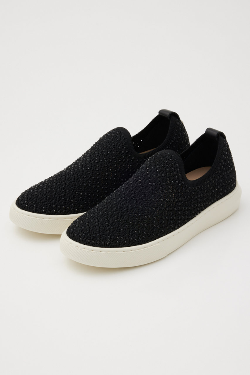 スタッカート/STACCATOのライトメッシュスリッポン(ブラック/350JS149-9675)