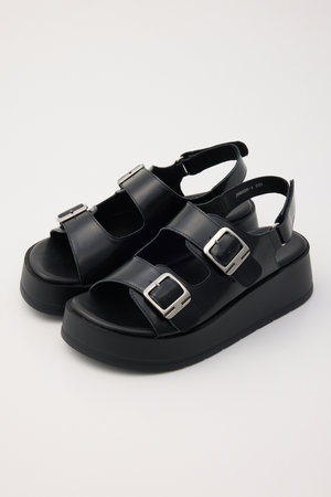 スタッカート/STACCATOのロックライクプラットフォームサンダル(130200/130203)