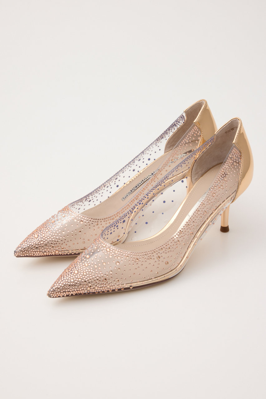 スタッカート/STACCATOのドドルチェクリアパンプス(ピンクゴールド/350JS111-1035)