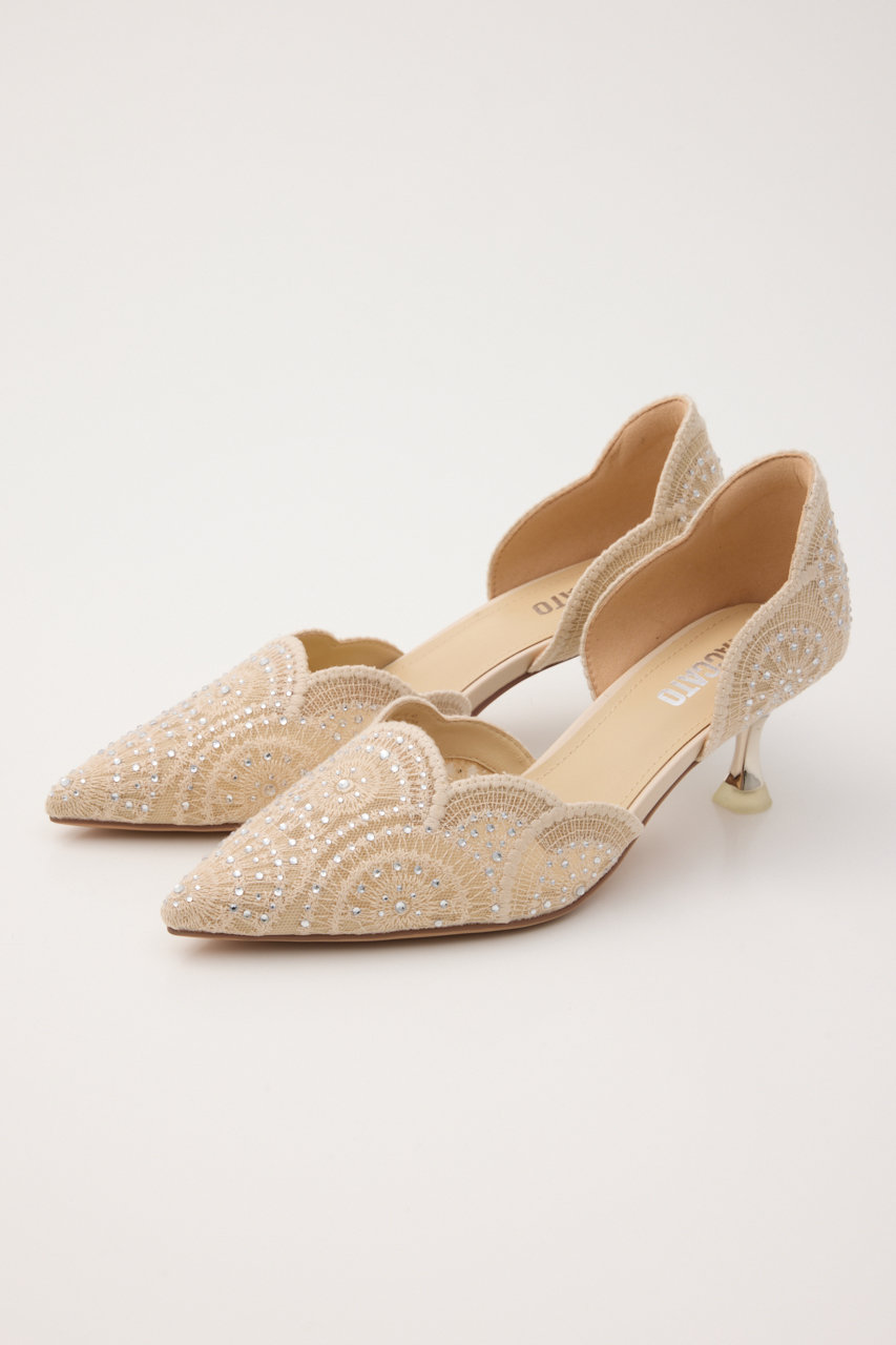 スタッカート/STACCATOのドレストセパレートパンプス(ベージュ/350JS111-1085)