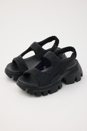 スタッカート/STACCATOのコスモスラギッドソールサンダル(130200/130201)