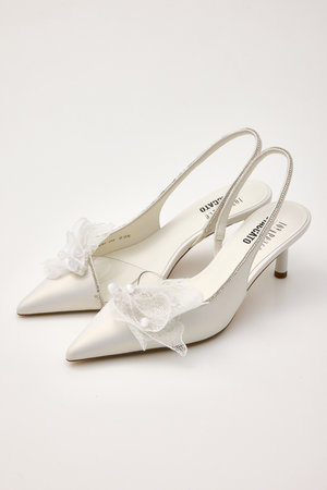 スタッカート/STACCATOのフェアリースリングパンプス(130100/130103)