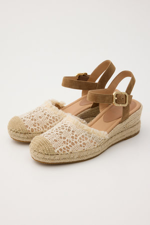 スタッカート/STACCATOのクロシェエスパドリーユサンダル(130200/130202)