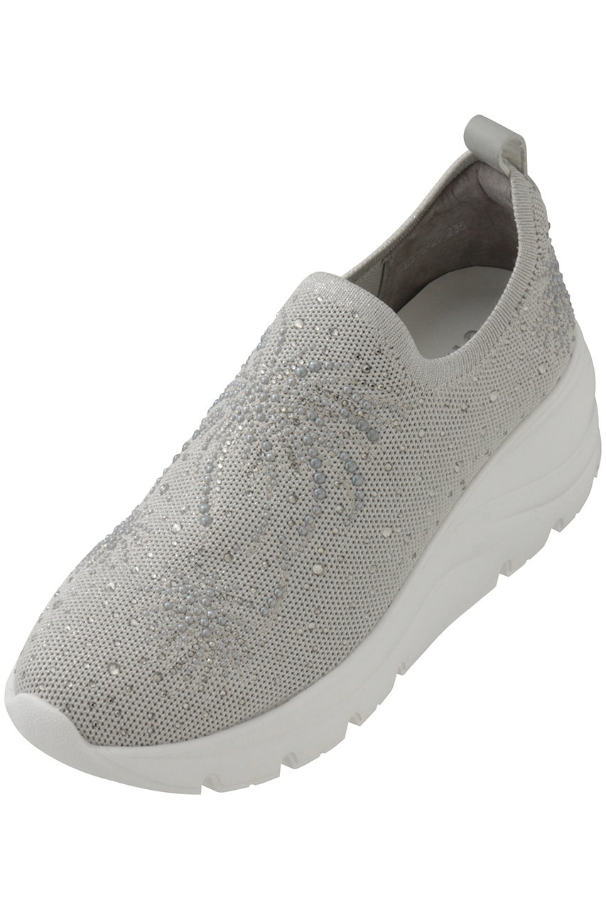 スタッカート/STACCATOのアルビジアハイヒールスリッポン(グレー/350JS149-9165)