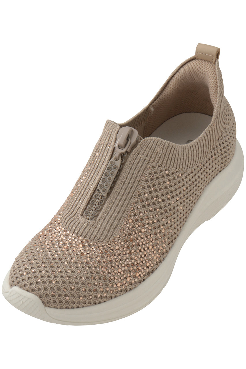 スタッカート/STACCATOのデザインZIPハンディライトスリッポン(アプリコット/350JS149-9575)