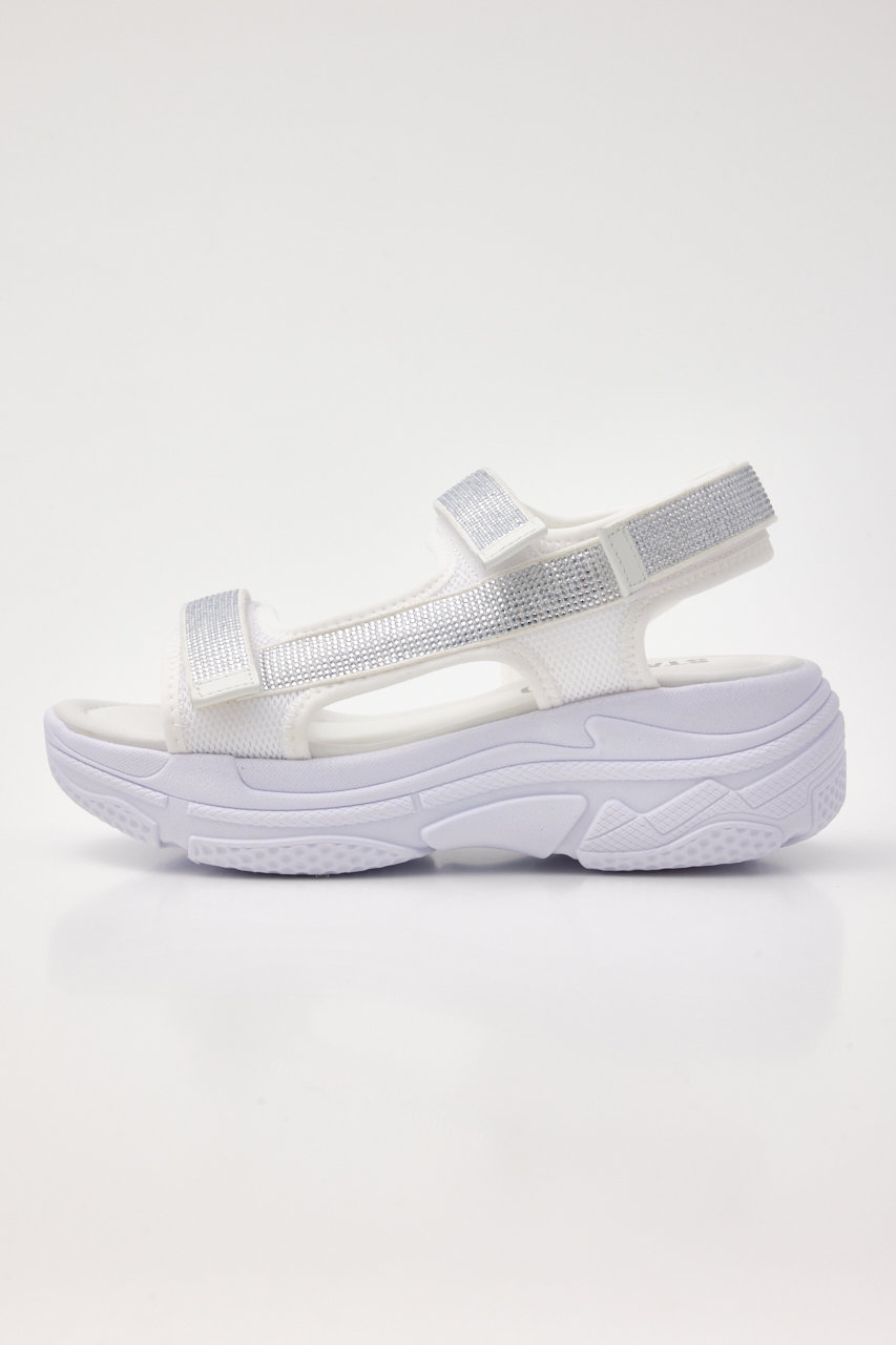 スタッカート/STACCATOの【4/8 10:00販売開始】ギャラクシースポーティーサンダル(ホワイト/350JS136-6155)