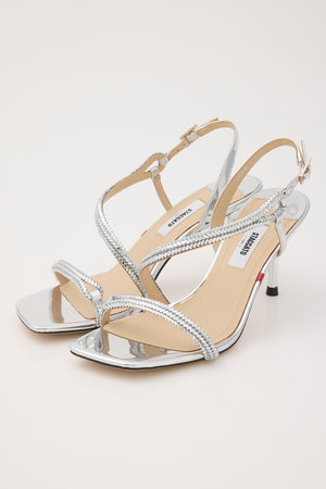 スタッカート/STACCATOのジャスミングリタリングヒールサンダル(130200/130201)