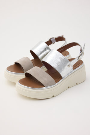 スタッカート/STACCATOのグリッターコンビクラウドルライトサンダル(130200/130201)