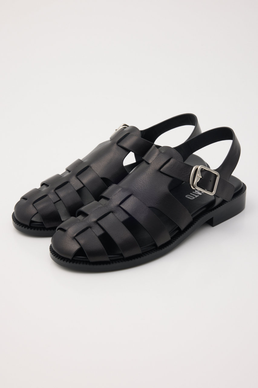 スタッカート/STACCATOのクルトグルカサンダル(ブラック/350JS137-7960)