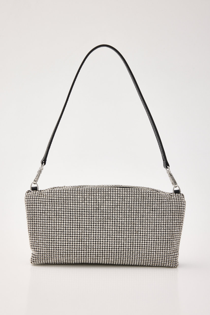 スタッカート/STACCATOのクリスタルソフティ2wayバッグ(シルバー/350JS255-5525)
