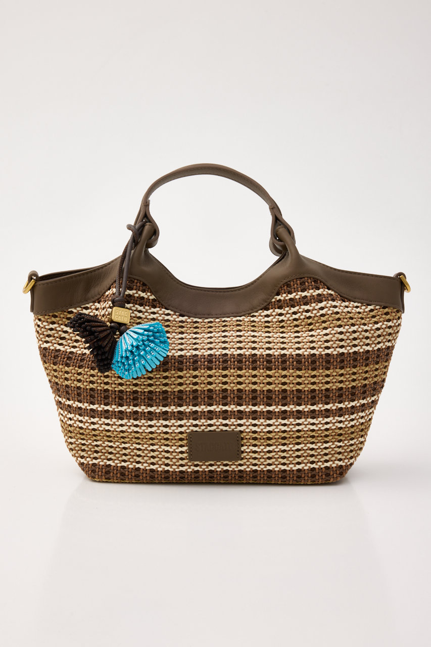 スタッカート/STACCATOのラガドエアリー2wayハンドバッグ(ブラウン/350JS255-5555)