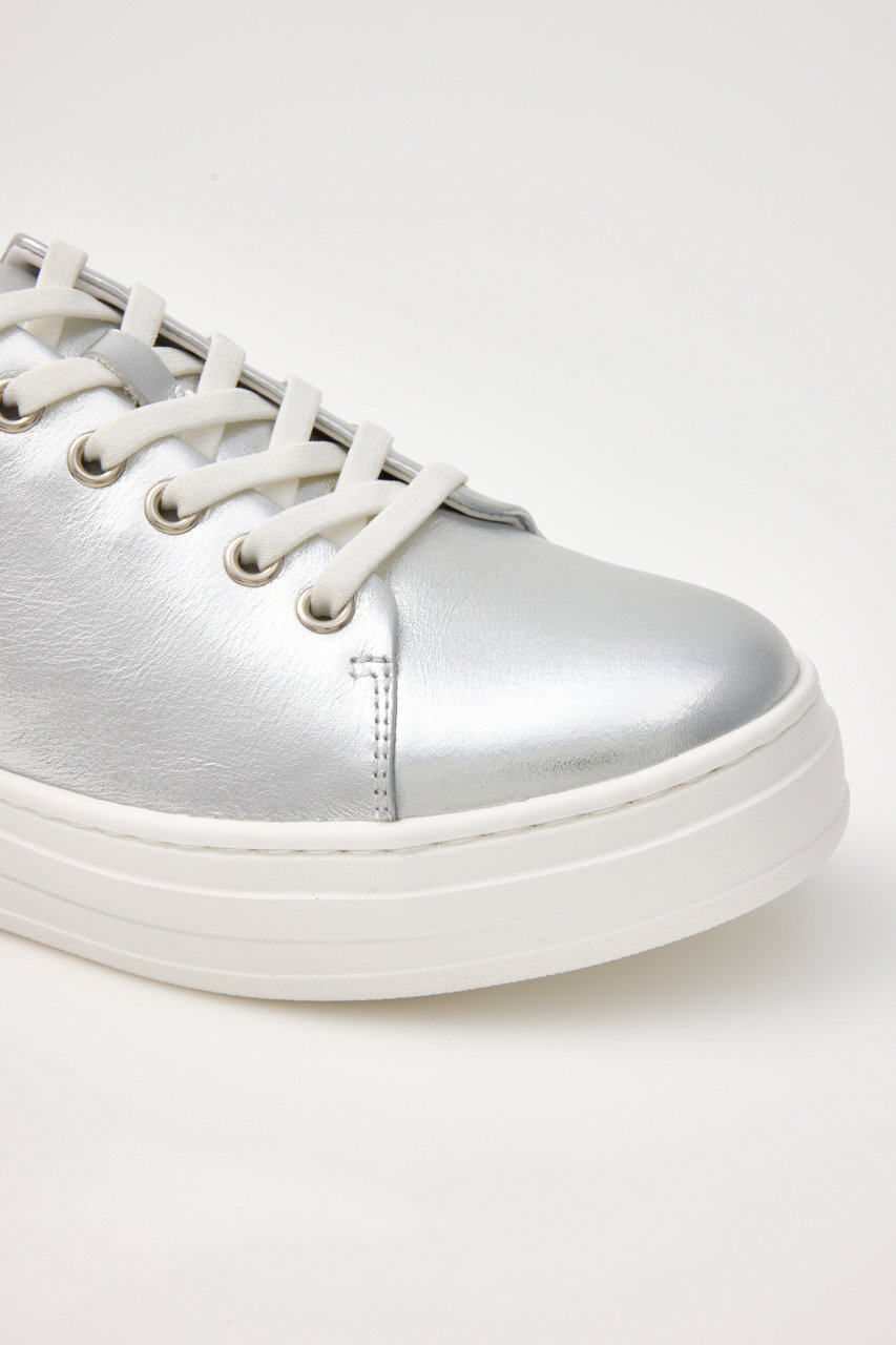 STACCATO シルバー ビジュー スニーカー STACCATO(スタッカート)｜2WAYビジューベルトスニーカーサンダル