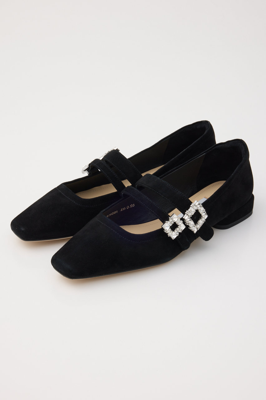 スタッカート/STACCATOのシャルビーバックルベルトパンプス(Dブラック/350JA112-2030)