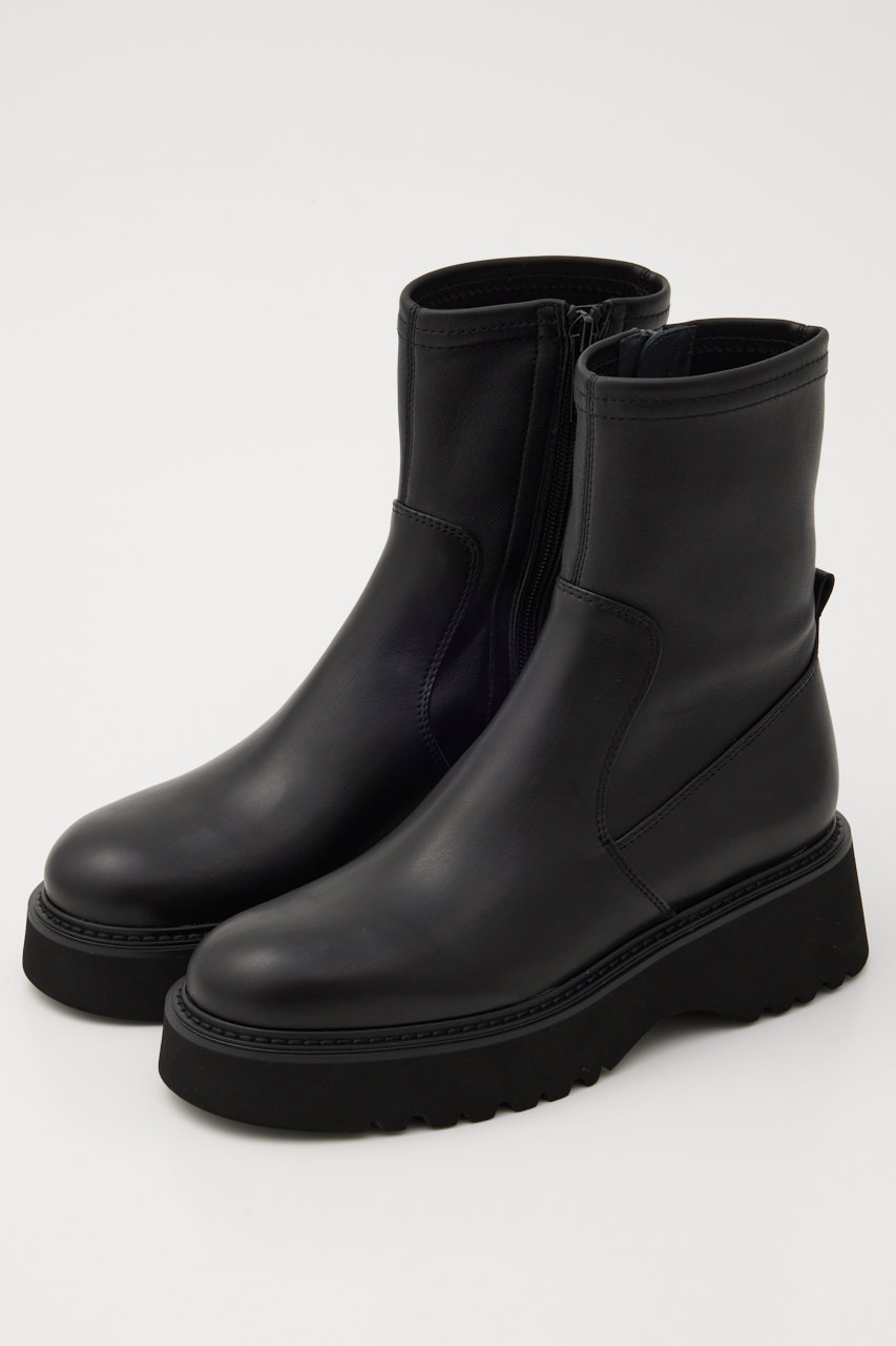 スタッカート/STACCATOのジュードストレッチミディブーツ(ブラック/350JA124-4690)