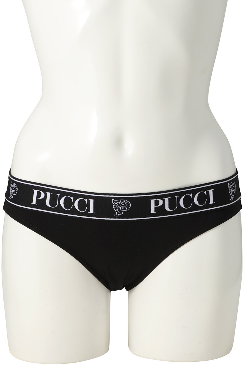PUCCI(プッチ)｜ロゴショーツ 3Pセット/ホワイト/ブラック