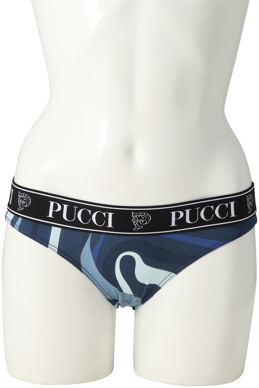 PUCCI(プッチ)｜ロゴショーツ 3Pセット/ホワイト/ブラック