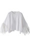 【予約販売】フェザーフリルカットソー アユーシ/AAYUSHI ホワイト