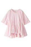 ペプラムラッフルTシャツ