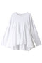 【予約販売】【ELLE SHOP 限定】ペプラムラッフルロンT アユーシ/AAYUSHI ホワイト