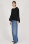 【ELLE SHOP 限定】ペプラムラッフルロンT アユーシ/AAYUSHI