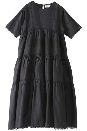 アユーシ/AAYUSHIのティアードコットンボイルワンピース(110500/110503)