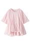 ペプラムラッフルTシャツ アユーシ/AAYUSHI ピンク