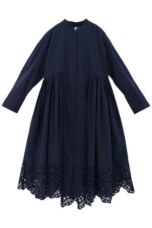 アユーシ/AAYUSHIのイスラミックカットワークシャツドレス(110500/110503)