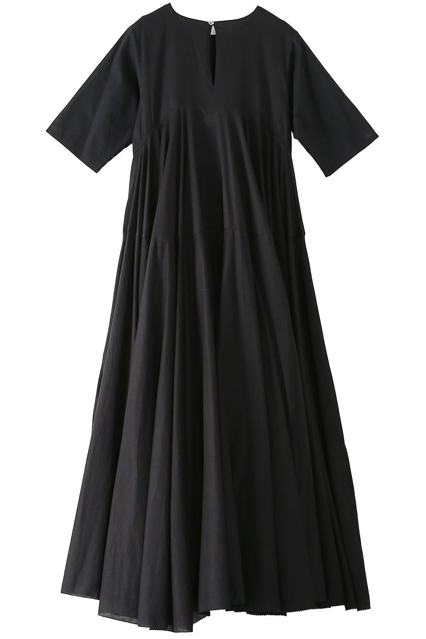 ★IENA2025新品AAYUSHI/アユーシ 別注ロングスリーブラッフルドレス AAYUSHI/アユーシ 別注 ロングスリーブラッフルドレス（ワンピース