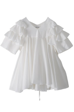 アユーシ/AAYUSHIのダブルラッフルブラウス(110400/110402)