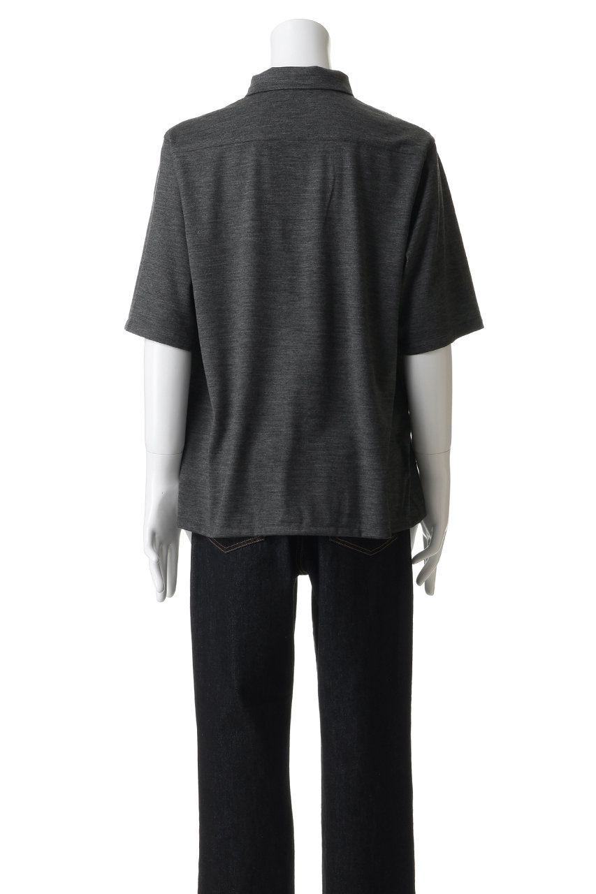 colon(コロン)｜【MEN】2/72 Wool Jersey ポロシャツ/Grey の通販