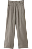 【MEN】イージートラウザーズ‐Unstained organic cotton‐