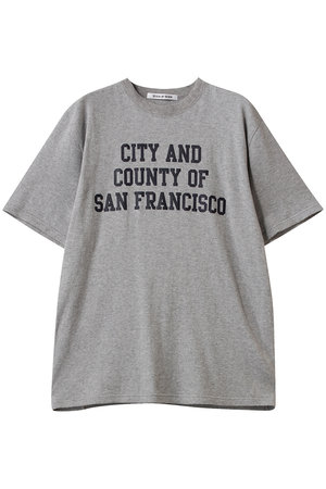 セブンバイセブン/SEVEN BY SEVENの【MEN】プリント ラップアラウンド ニットTシャツ(110100/110102)