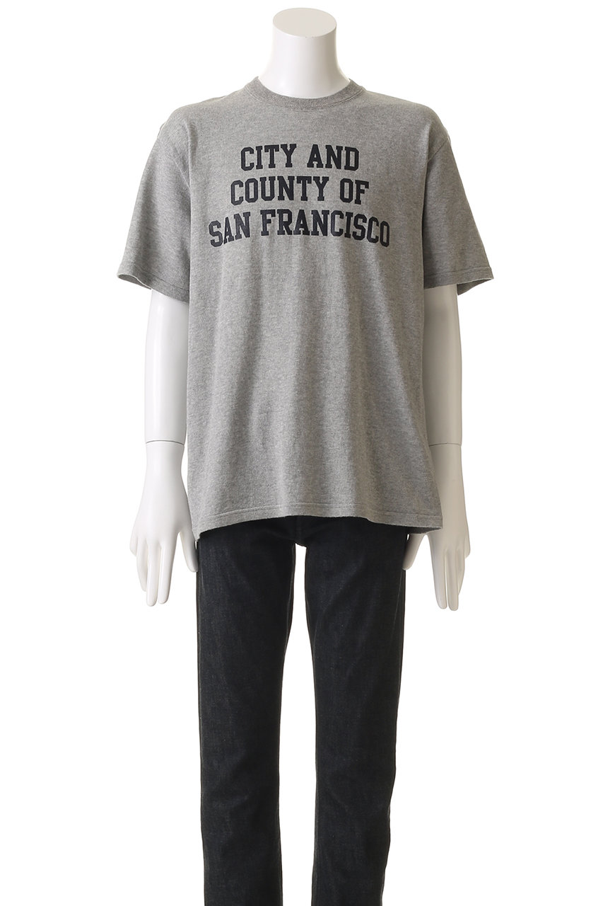 売れ筋商品|||イーブン アンド オド Tシャツ レディース トップス Print T-shirt - mottled light grey トムとジェリー】リンガープリントTシャツ(Mサイズ
