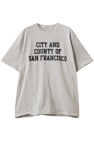 セブンバイセブン/SEVEN BY SEVENの【MEN】プリント ラップアラウンド ニットTシャツ(110100/110102)