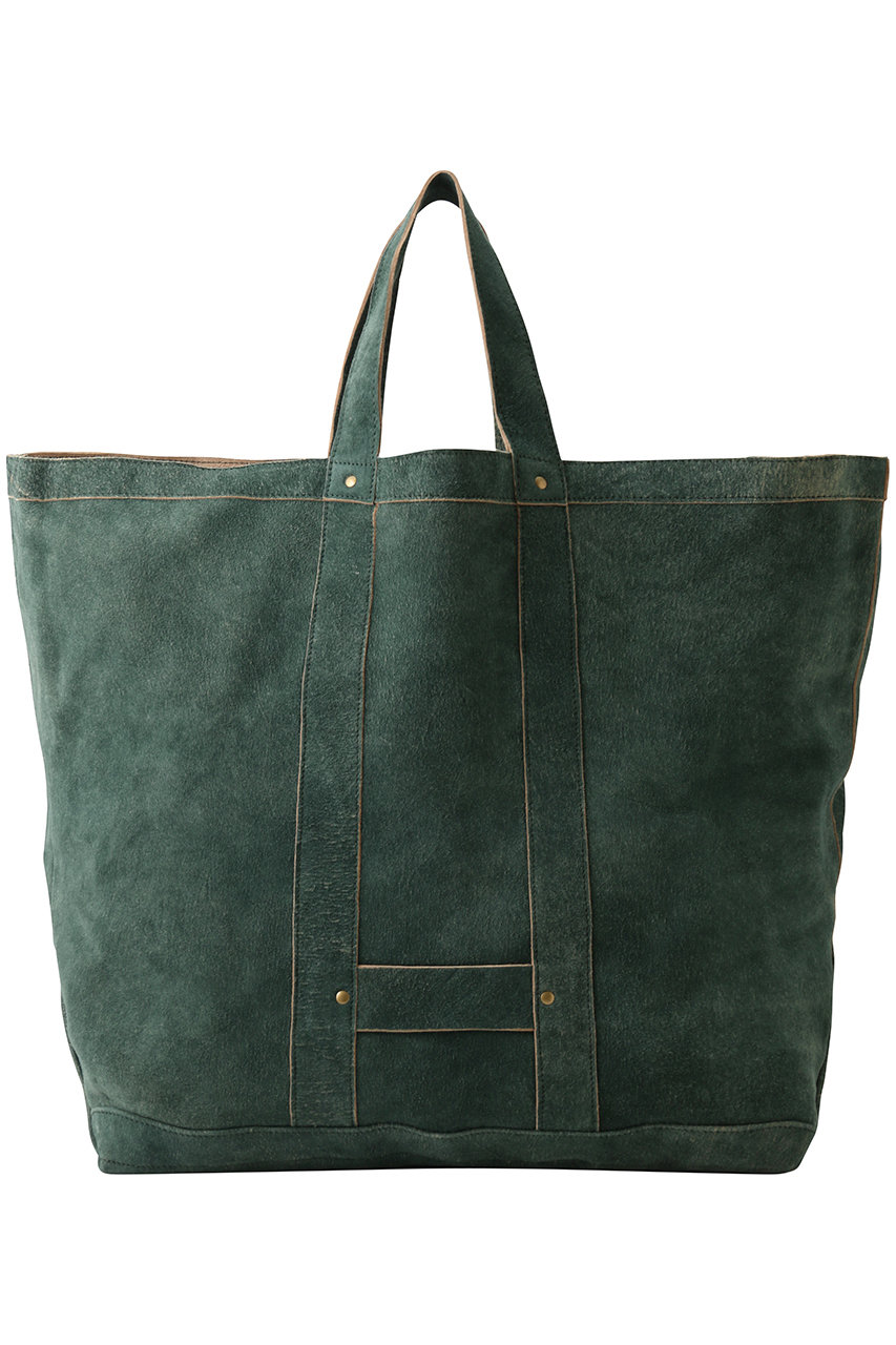 SEVEN BY SEVEN 【MEN】スエード レザー トートバッグ (グリーン, F) セブンバイセブン ELLE SHOP SEVEN BY SEVEN 【MEN】スエード レザー トートバッグ (グリーン, F) セブンバイセブン ELLE SHOP